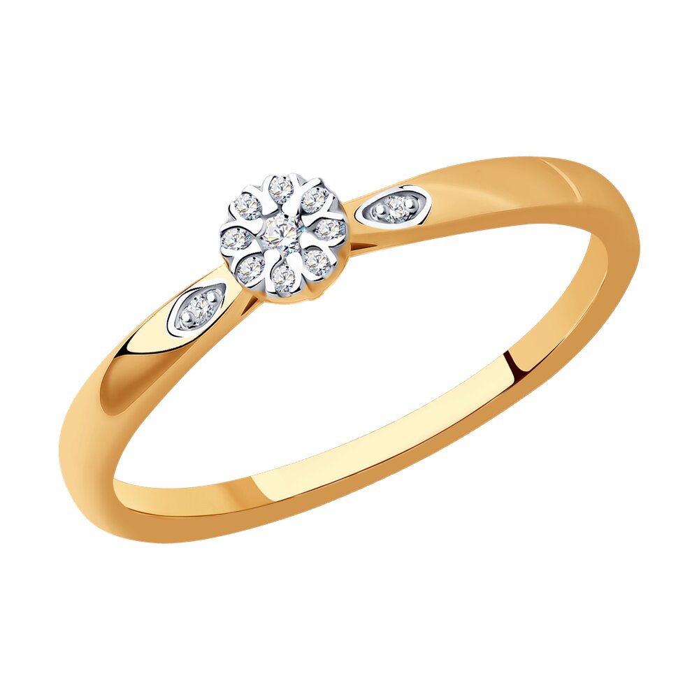 

Кольцо SOKOLOV Diamonds из золота с бриллиантами