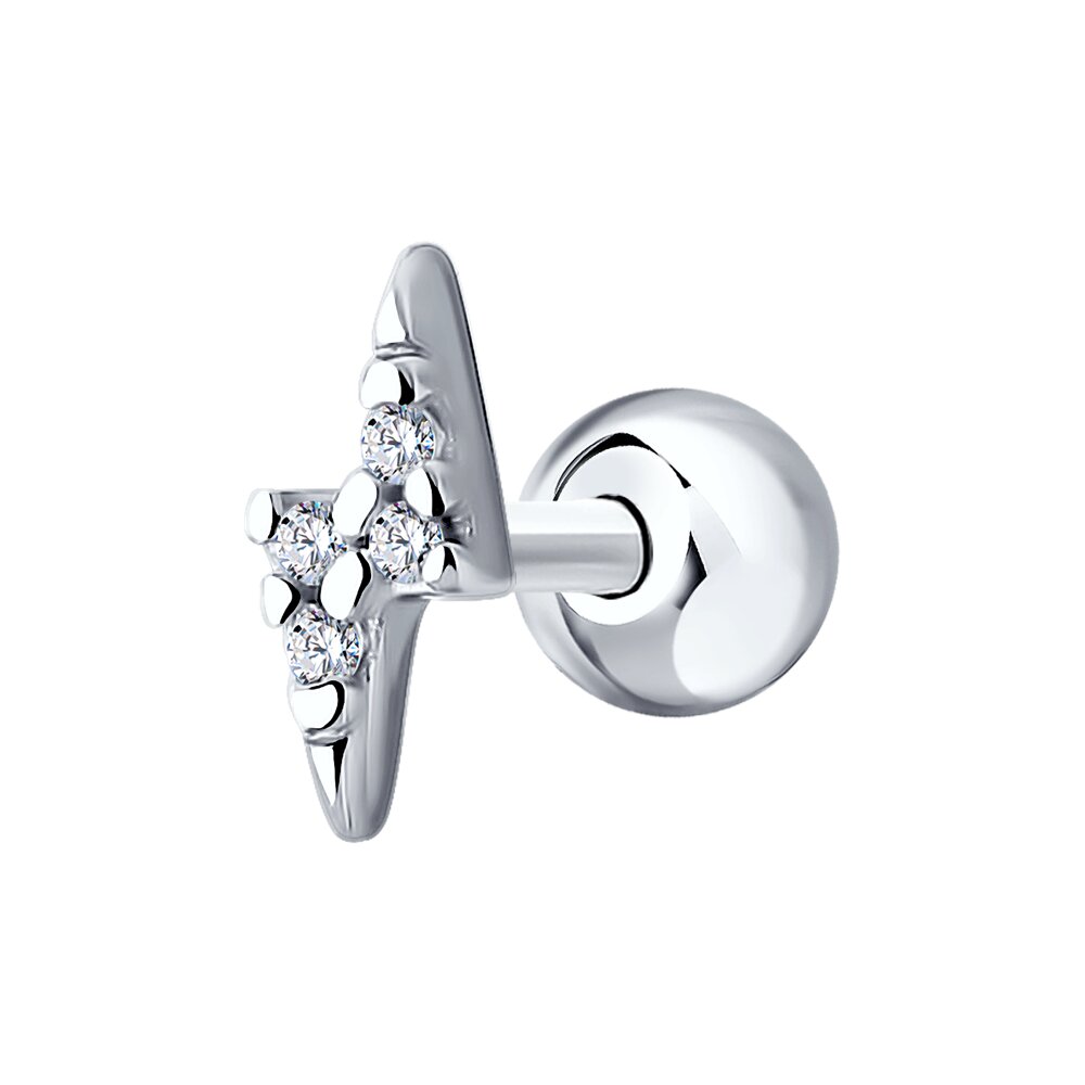 Серьга SOKOLOV из серебра с фианитами 2790₽