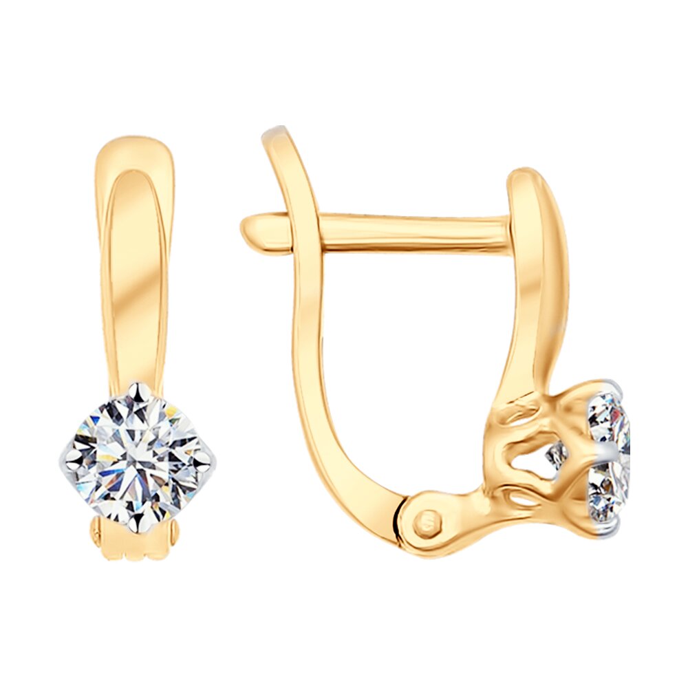 

Серьги SOKOLOV из серебра с фианитами