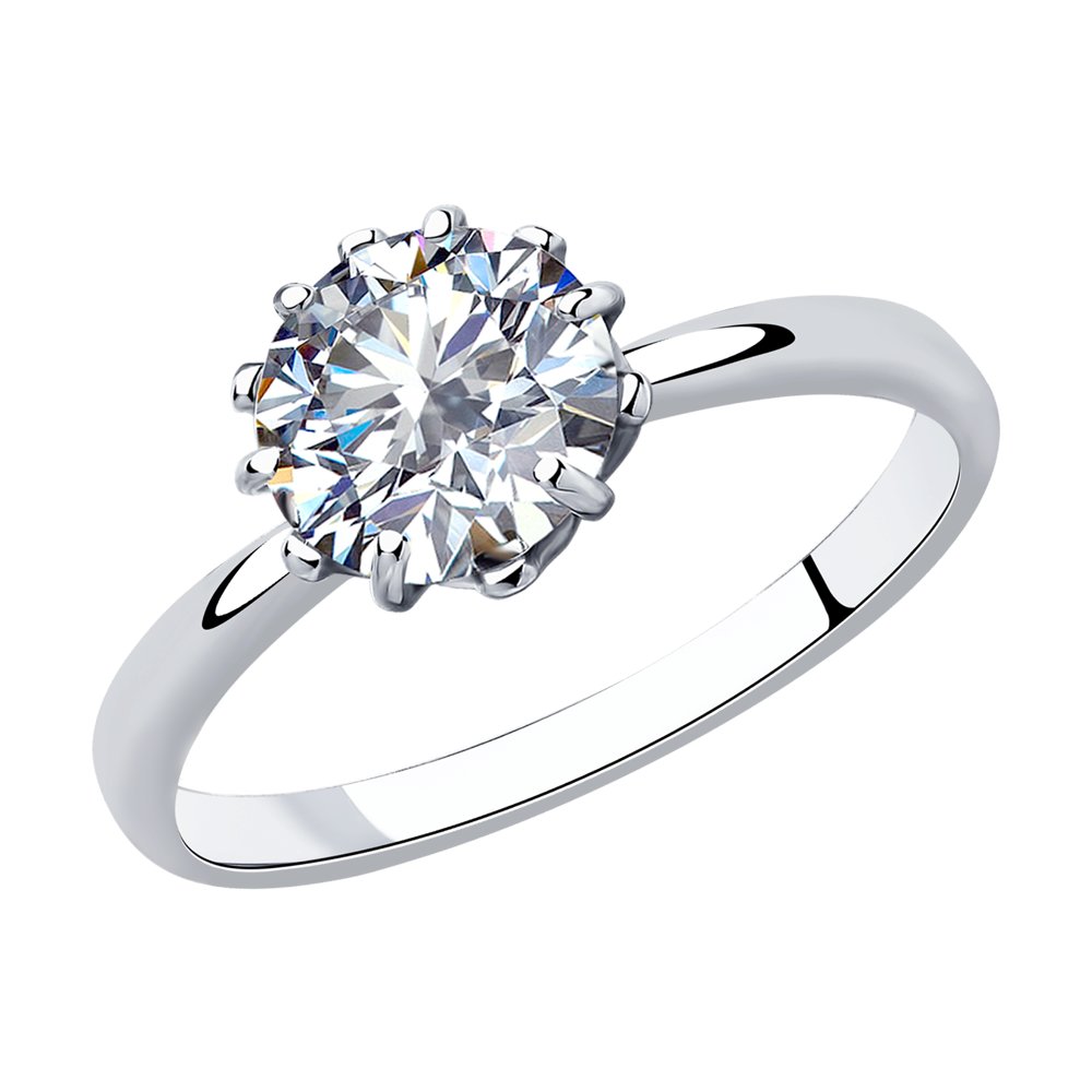

Кольцо SOKOLOV из серебра со Swarovski Zirconia