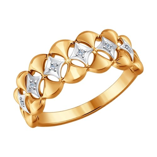 

Кольцо SOKOLOV Diamonds из золота с бриллиантами