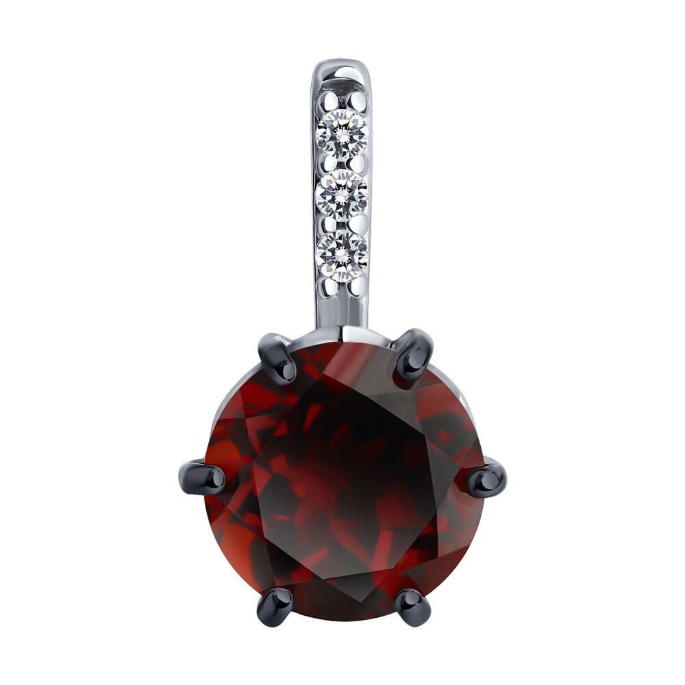 Подвеска SOKOLOV из серебра с ситаллом и фианитами 3590₽