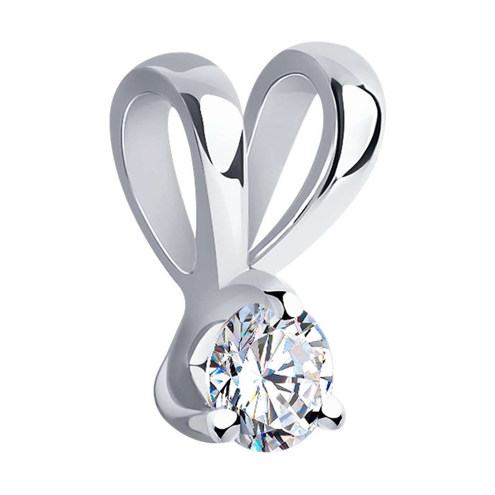 

Подвеска SOKOLOV Diamonds из белого золота с бриллиантом
