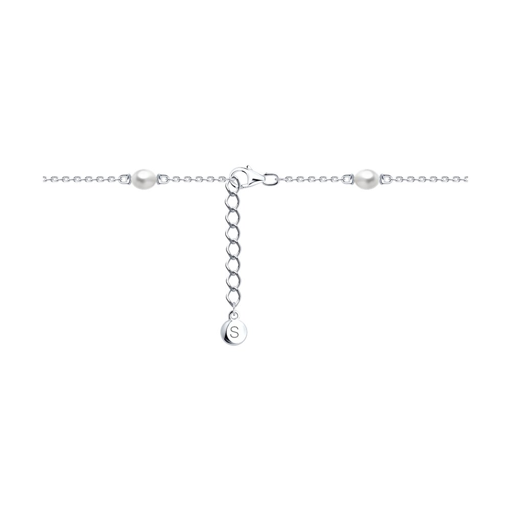 Браслет SOKOLOV из серебра с жемчугом, фото 3