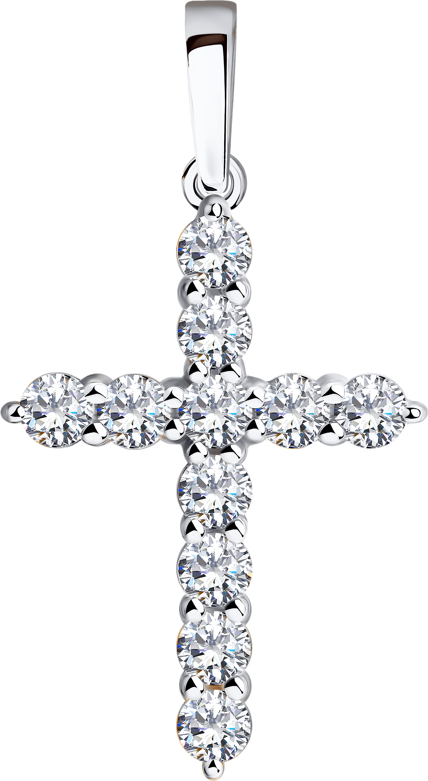 Подвеска SOKOLOV из белого золота с фианитами 7750₽