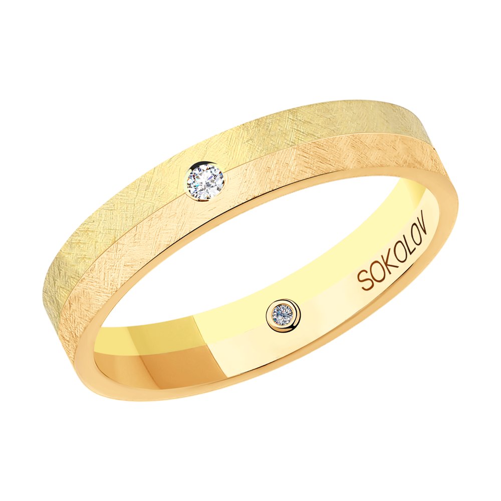 

Кольцо SOKOLOV Diamonds из комбинированного золота
