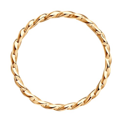 Кольцо из золочёного серебра - фото 2