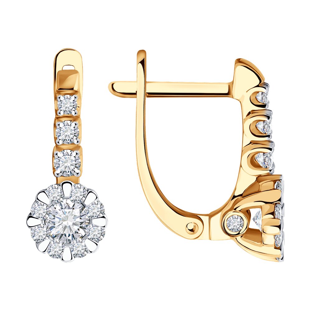 

Серьги SOKOLOV Diamonds из золота с бриллиантами