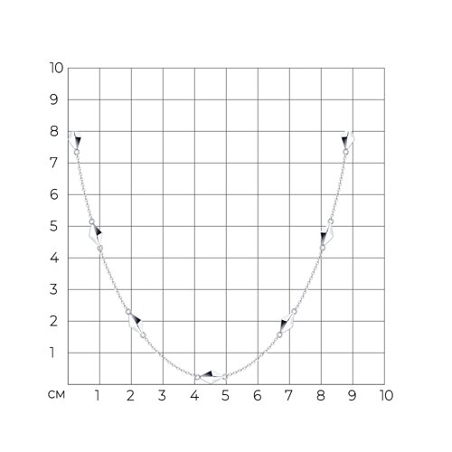 Колье из серебра - фото 5