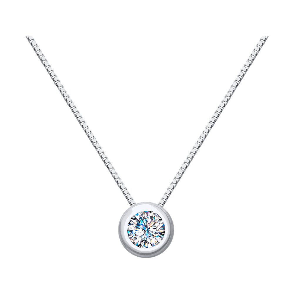 

Колье SOKOLOV Diamonds из белого золота с бриллиантами