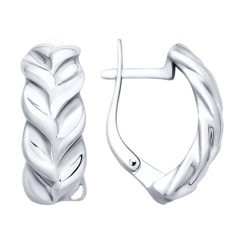 Серьги из серебра