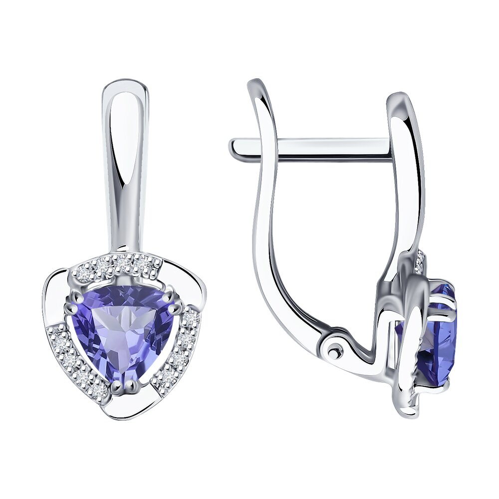 

Серьги SOKOLOV Diamonds из белого золота с бриллиантами