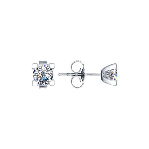 

Серьги SOKOLOV из серебра со Swarovski Zirconia