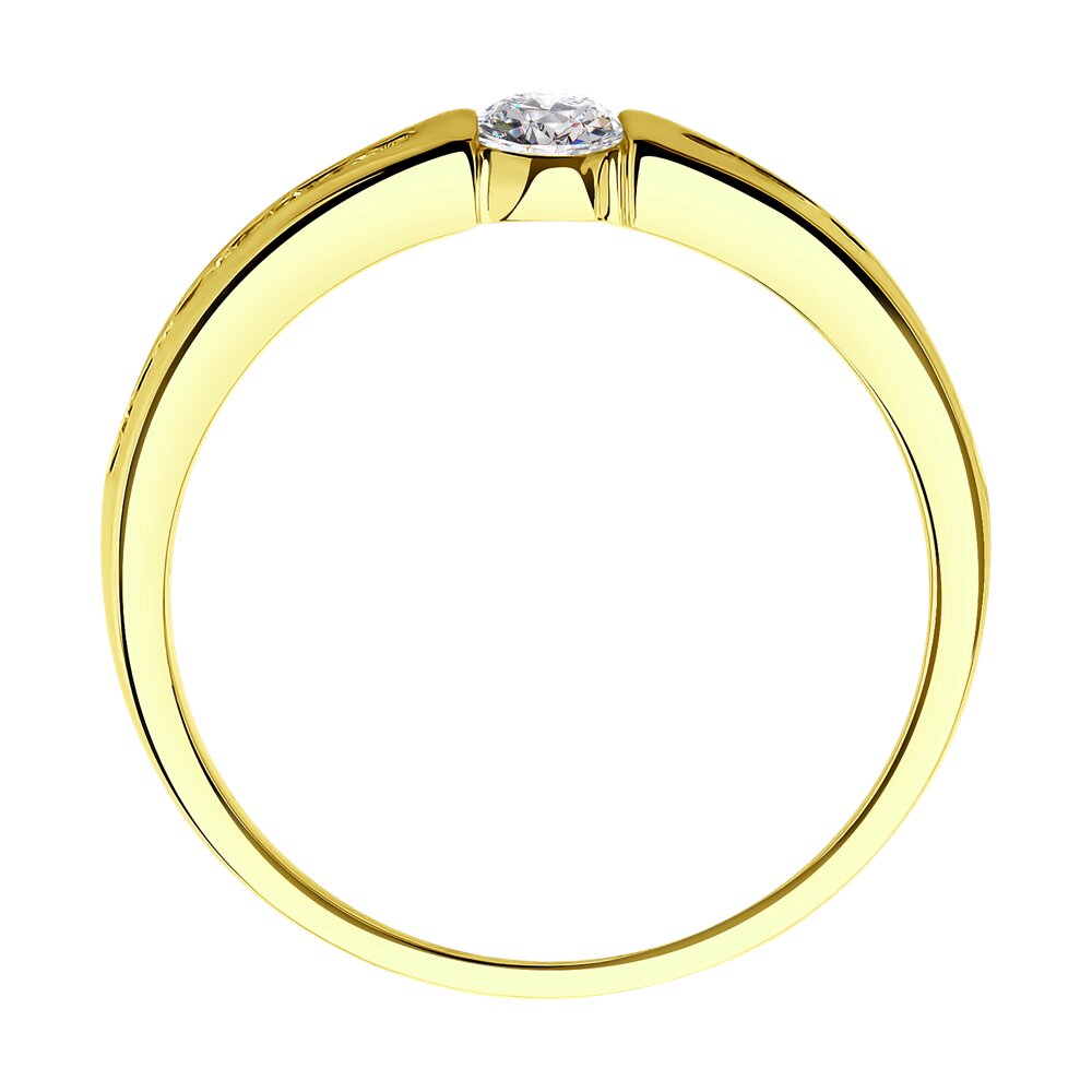 

Кольцо SOKOLOV Diamonds из желтого золота с бриллиантами