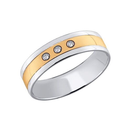 

Обручальное кольцо SOKOLOV из комбинированного золота