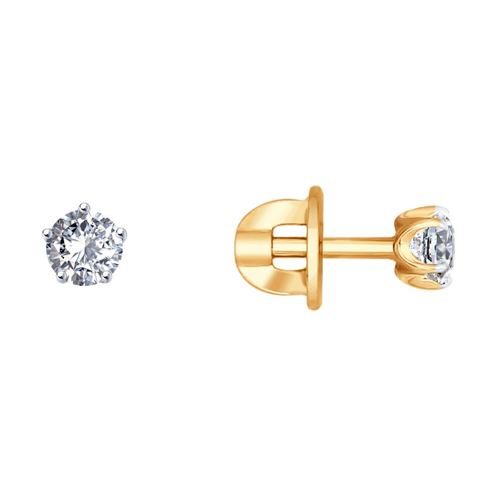 

Серьги SOKOLOV Diamonds из золота с бриллиантами