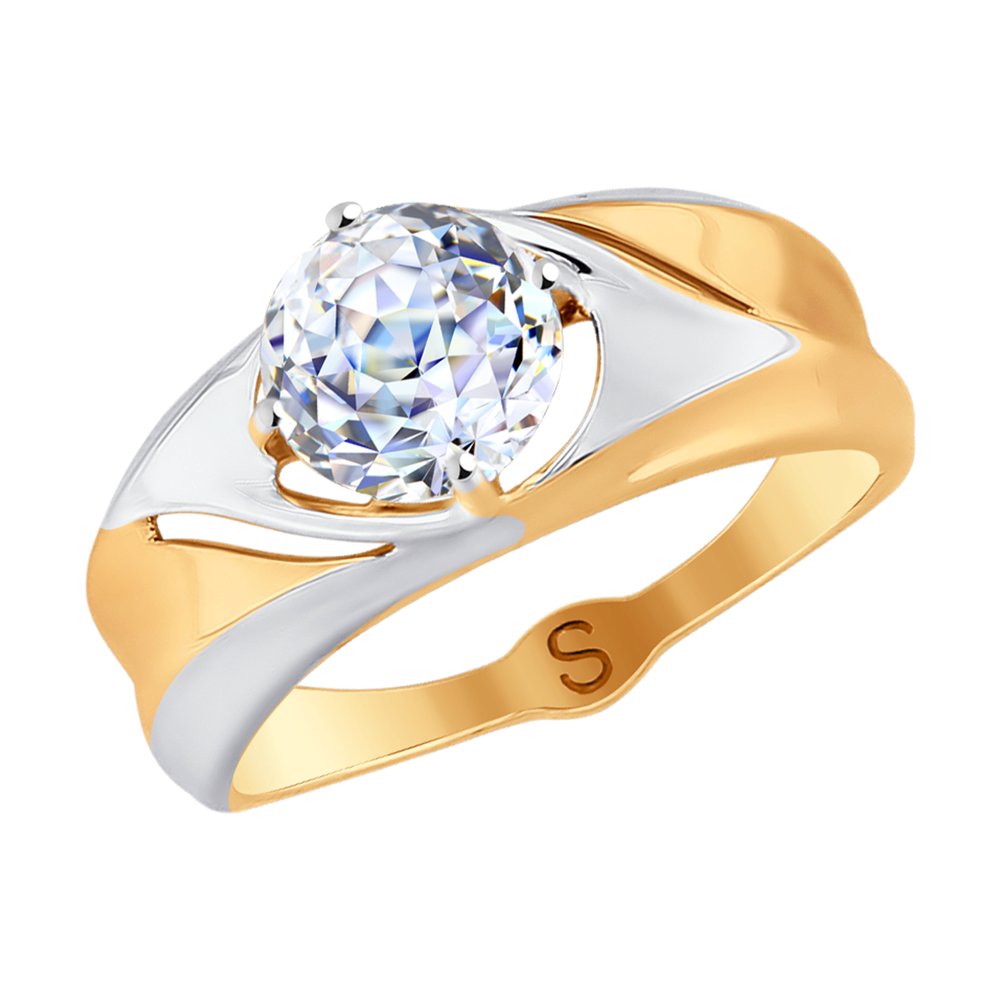 

Кольцо SOKOLOV из золота со Swarovski Zirconia