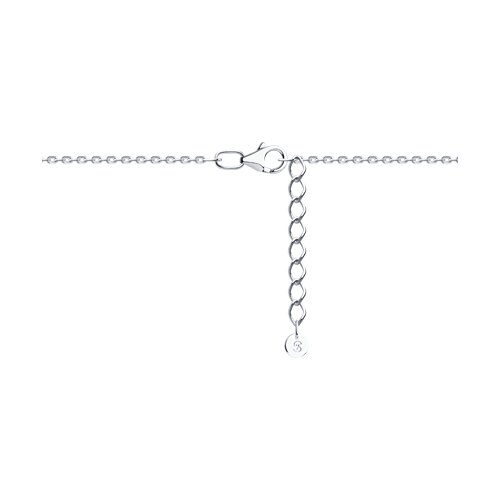 Браслет из серебра с фианитом - фото 3