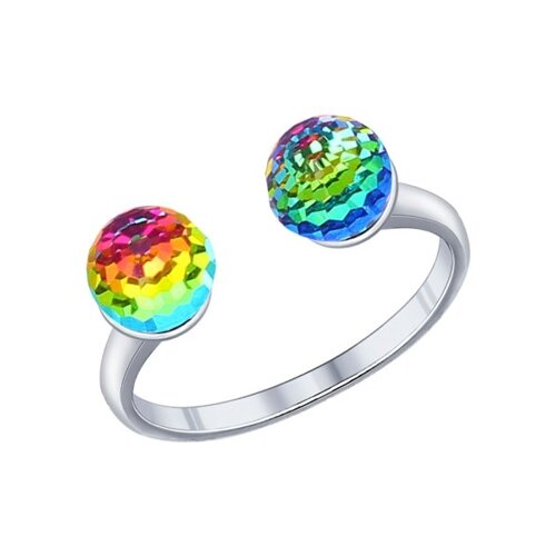 

Кольцо SOKOLOV из серебра с кристаллами swarovski