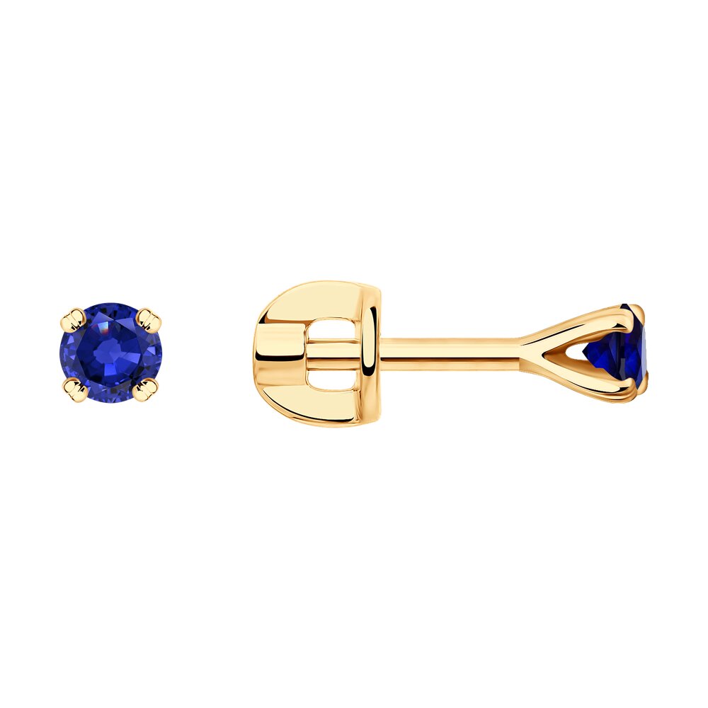 

Серьги SOKOLOV Diamonds из золота с сапфирами