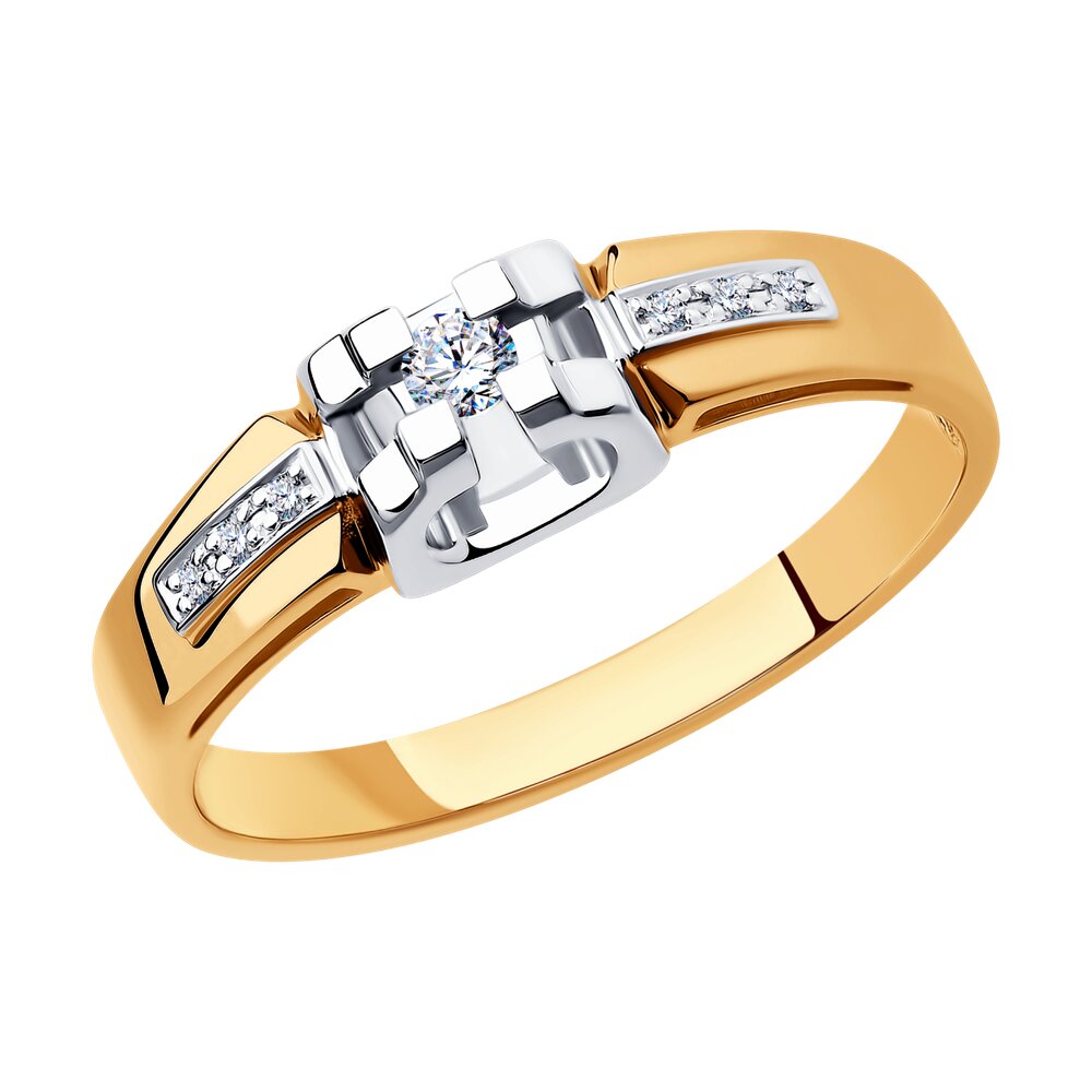 

Кольцо SOKOLOV Diamonds из золота с бриллиантами
