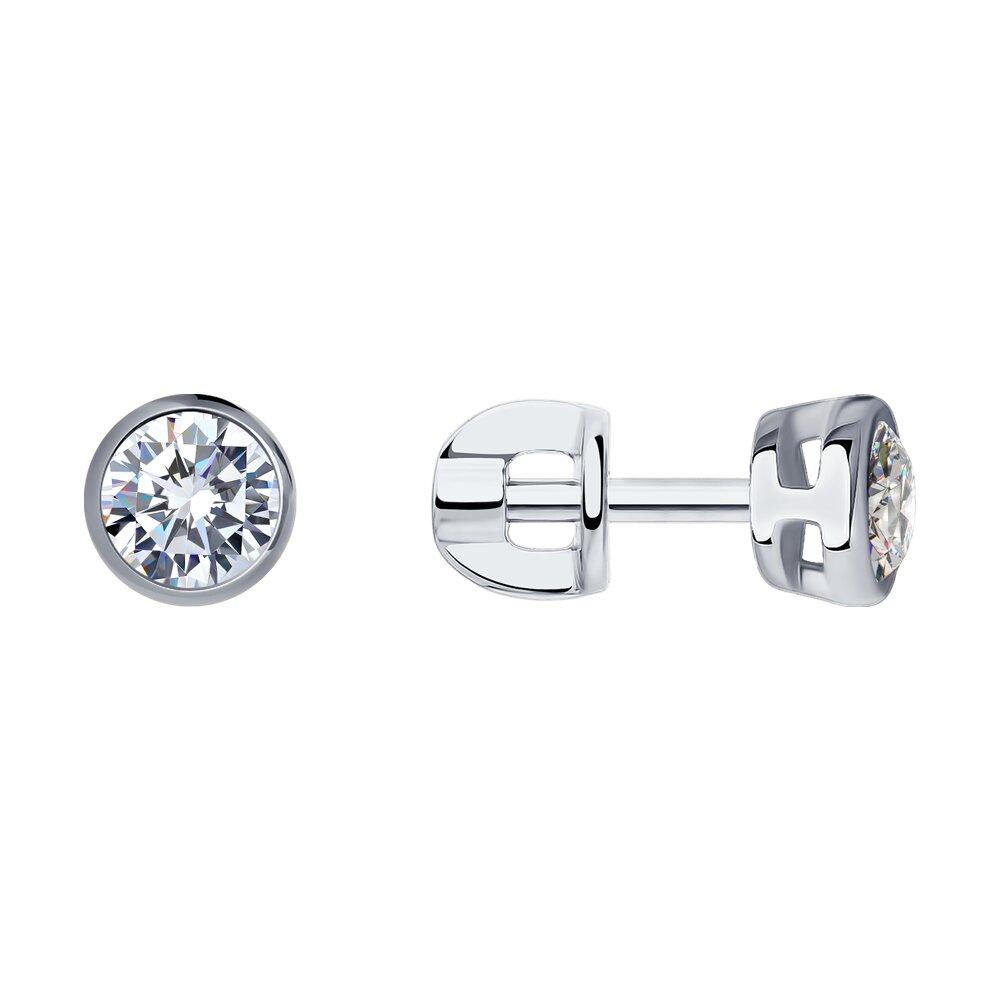 

Серьги SOKOLOV Diamonds из белого золота с бриллиантами