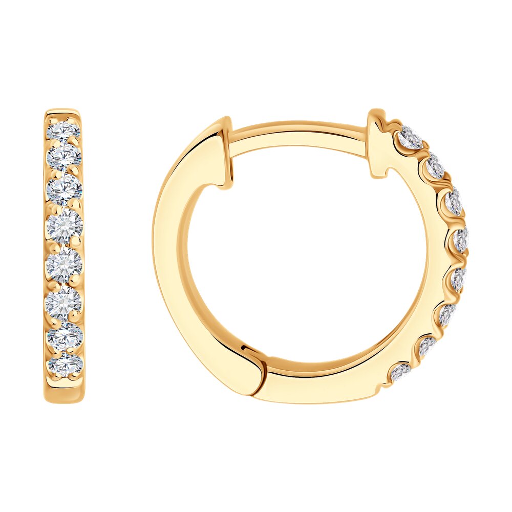 Серьги SOKOLOV из золота с бриллиантами