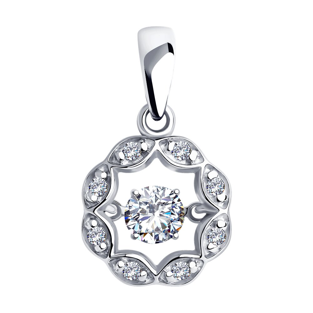 

Подвеска SOKOLOV из серебра со Swarovski Zirconia