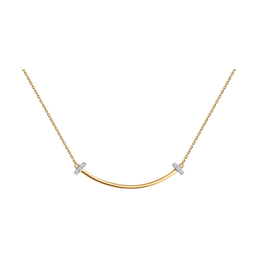 Колье SOKOLOV Diamonds из золота с бриллиантами