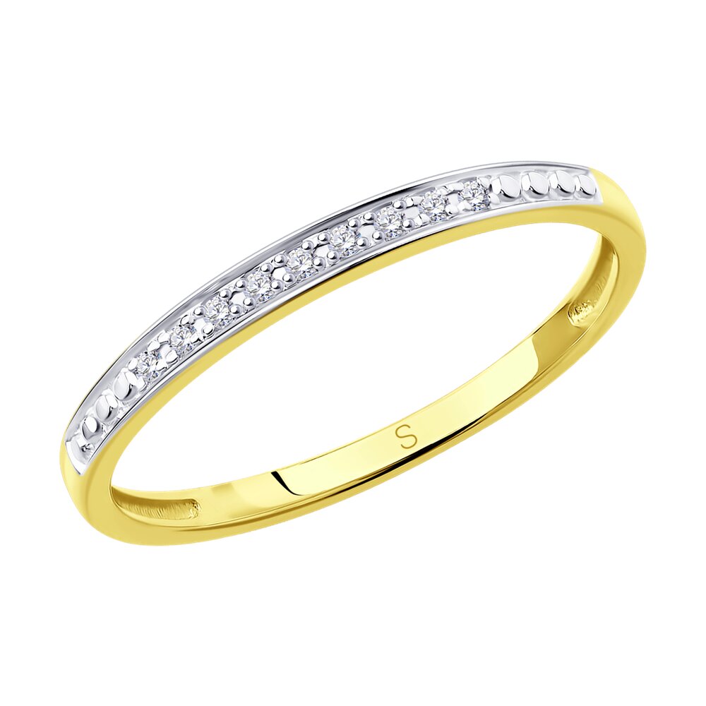 

Кольцо SOKOLOV Diamonds из желтого золота с бриллиантами