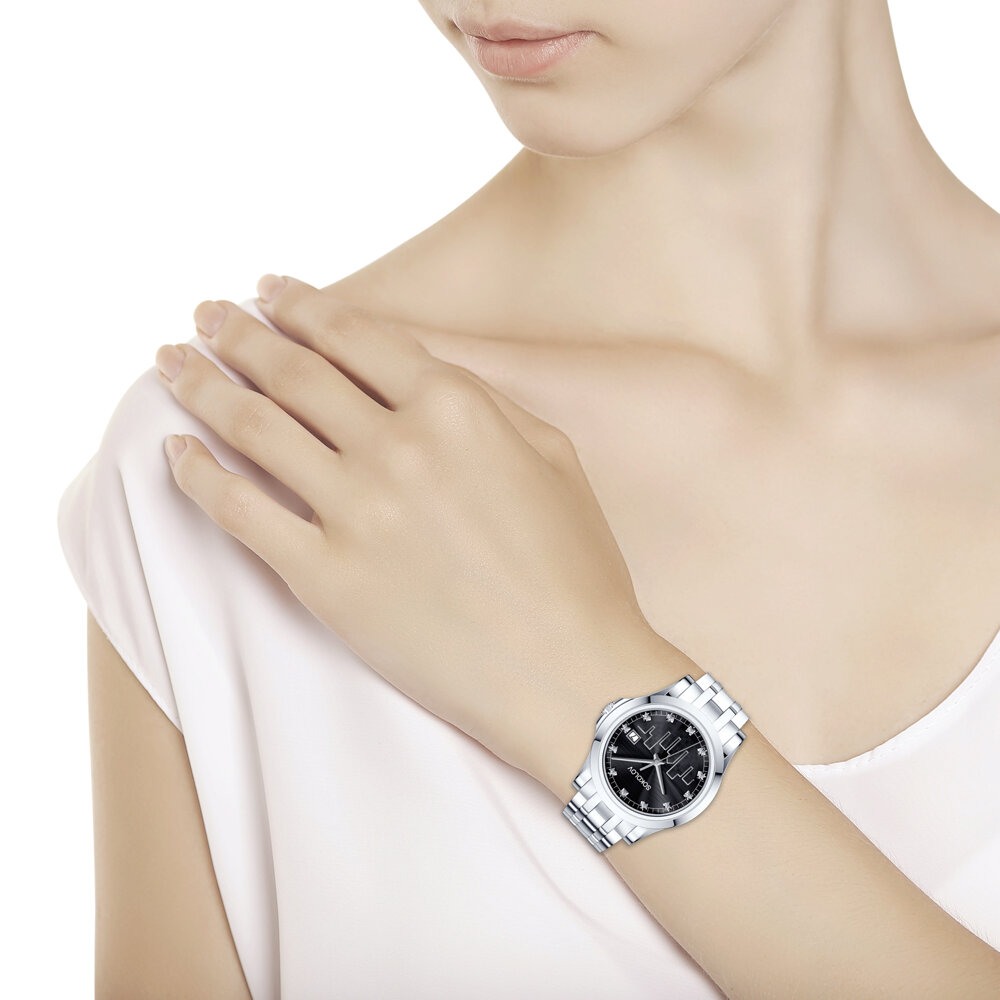 фото Женские стальные часы sokolov