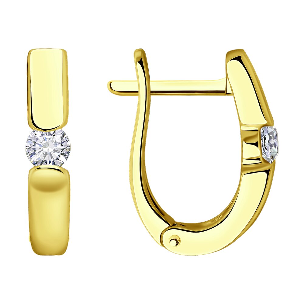 

Серьги SOKOLOV Diamonds из желтого золота с бриллиантами