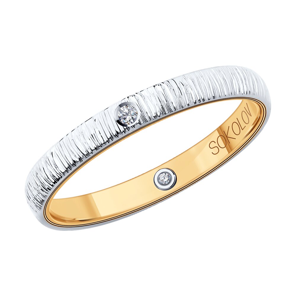 

Кольцо SOKOLOV Diamonds из комбинированного золота