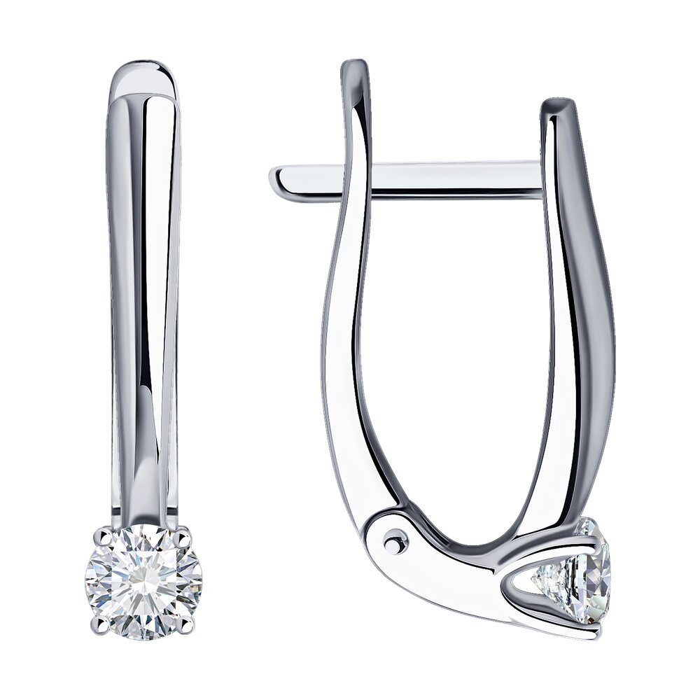 

Серьги SOKOLOV Diamonds из белого золота с бриллиантами