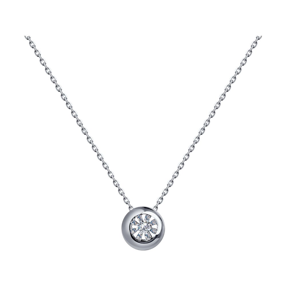 

Колье SOKOLOV Diamonds из белого золота