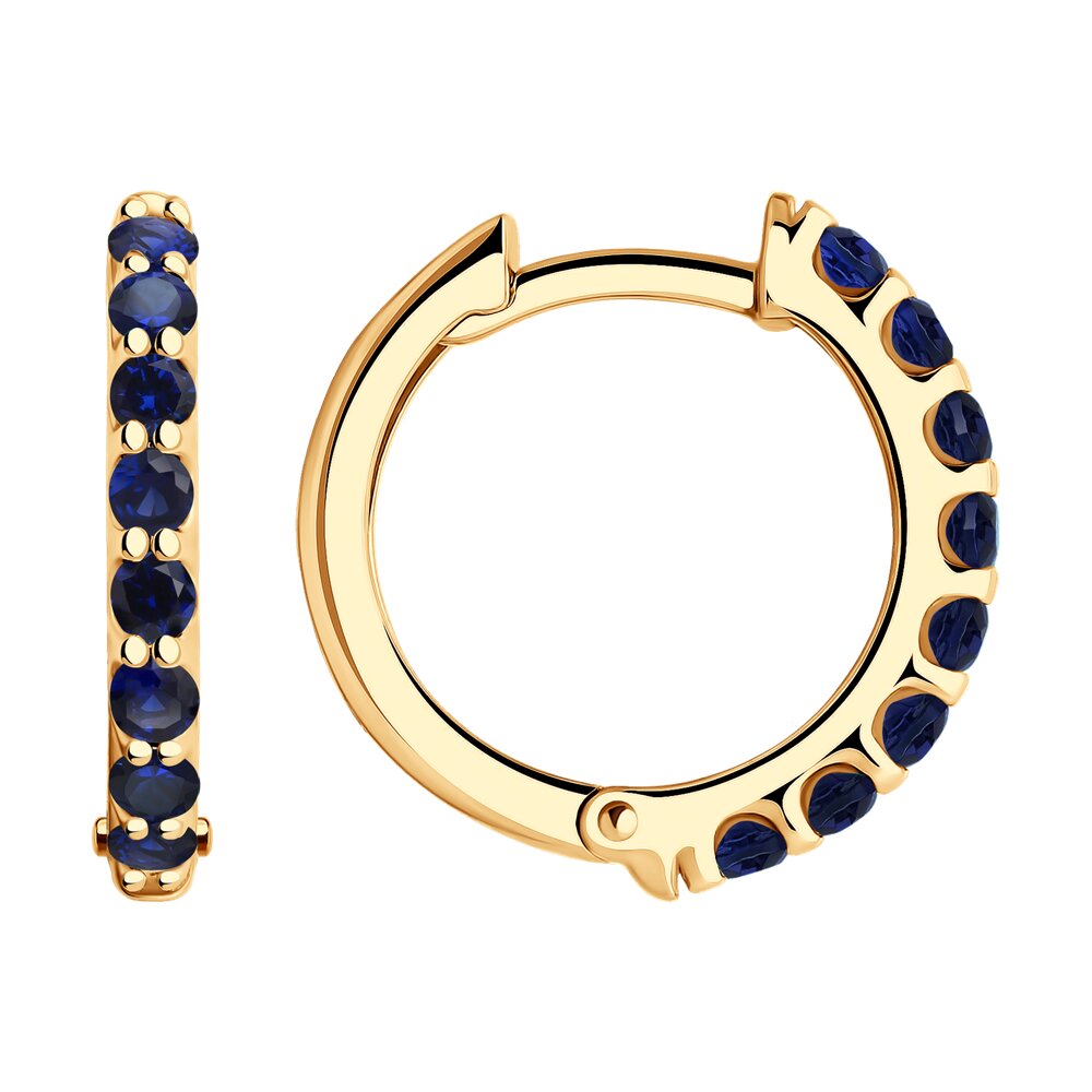 Серьги SOKOLOV из золота с корундами 45000₽