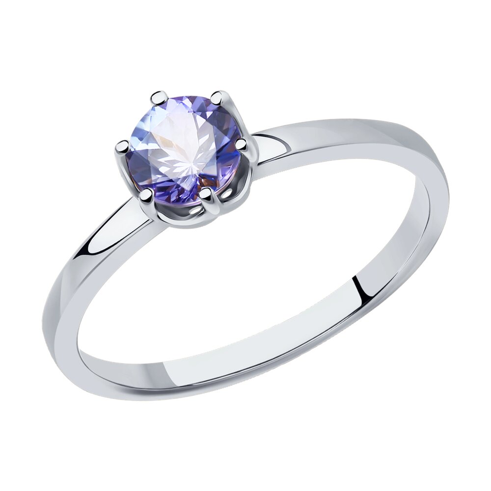 

Кольцо SOKOLOV Diamonds из белого золота с танзанитом