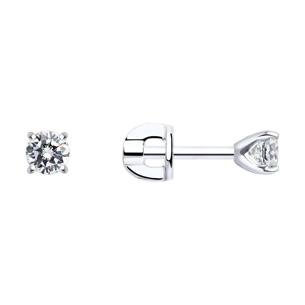 

Серьги SOKOLOV Diamonds из белого золота с бриллиантами