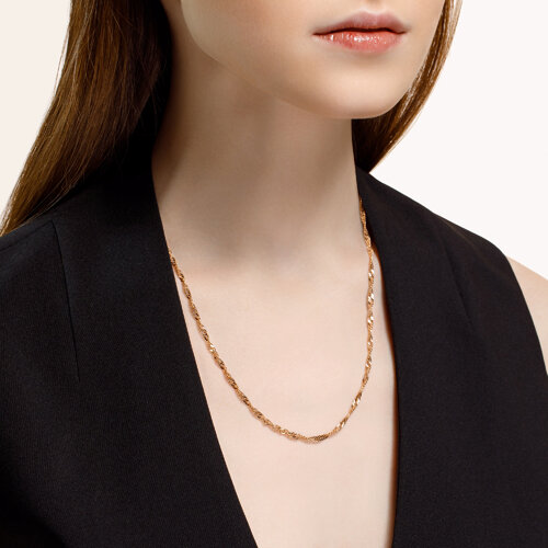 Цепь из золоченого серебра - фото 3