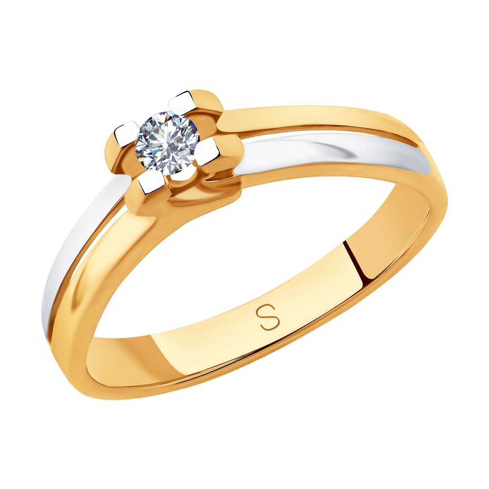 

Кольцо SOKOLOV Diamonds из золота с бриллиантом