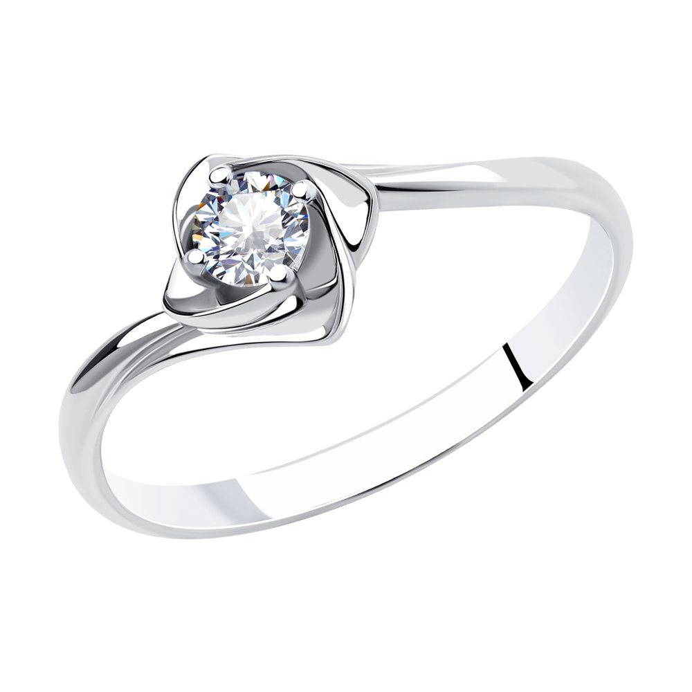 

Помолвочное кольцо SOKOLOV из белого золота с бриллиантом