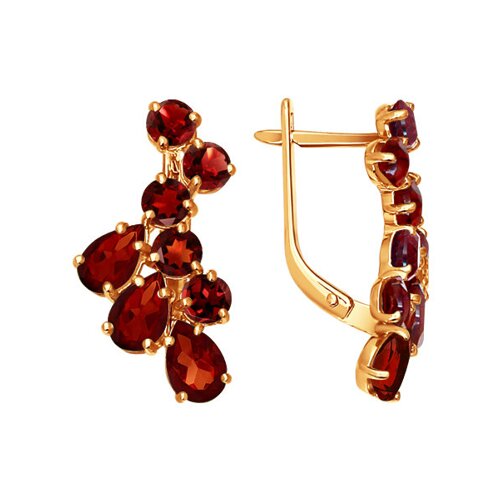 

Серьги SOKOLOV из золота с гранатами