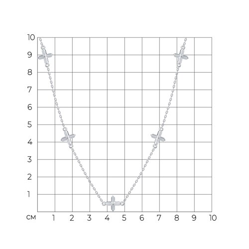 Колье из серебра - фото 5