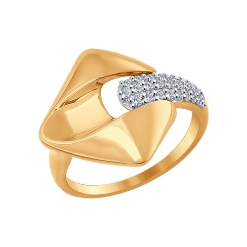 

Кольцо SOKOLOV из золота с фианитами