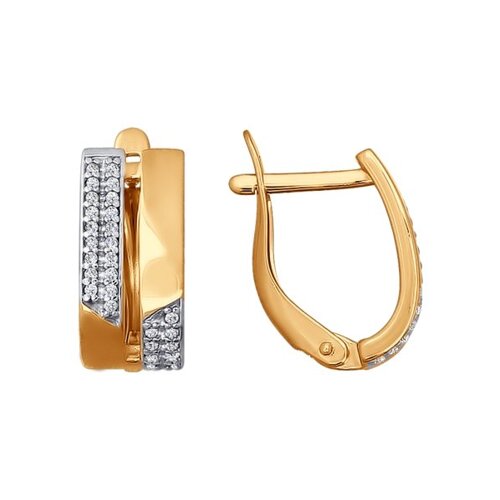 

Серьги SOKOLOV из золота с фианитами