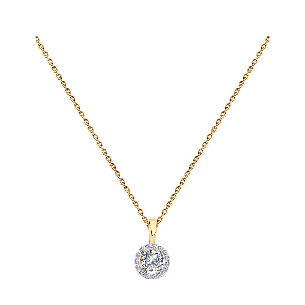 

Колье SOKOLOV Diamonds из золота с бриллиантами