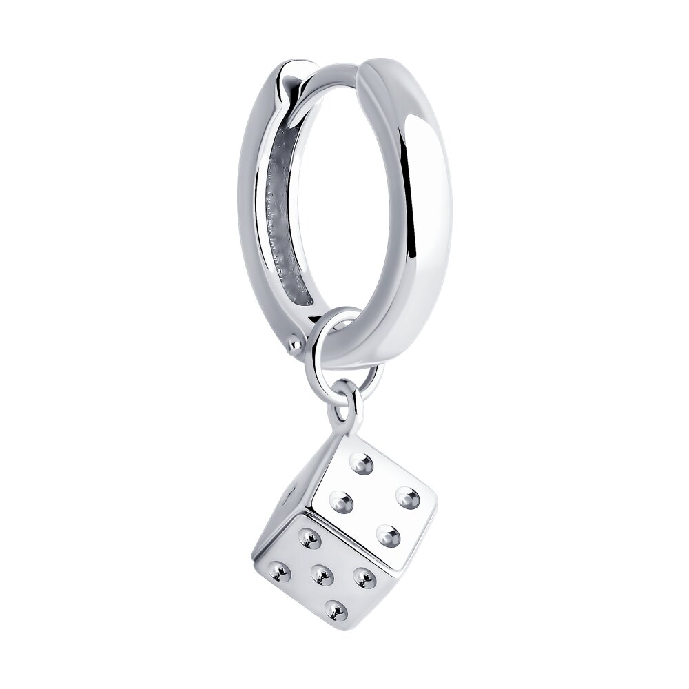 

Серьга SKLV из серебра