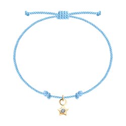 Браслет SOKOLOV Diamonds из золота с бриллиантом