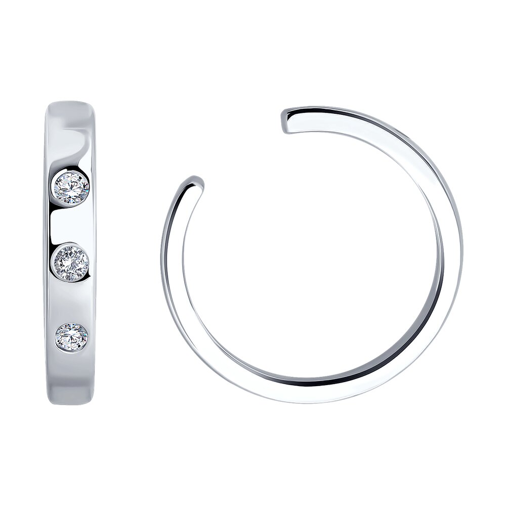 Серьги SOKOLOV из серебра с фианитами 2070₽