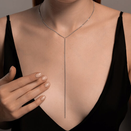 Колье из серебра - фото 4